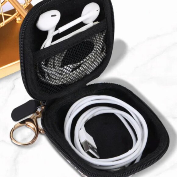 ๐ Stunning Vintage One of A Kind Ellie Rose Snake Skin Ear Buds Case ๐ - Picture 3 of 16